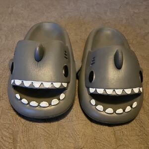 Playful Shark Slippers